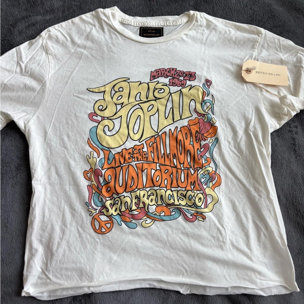 White Graphic Tee
